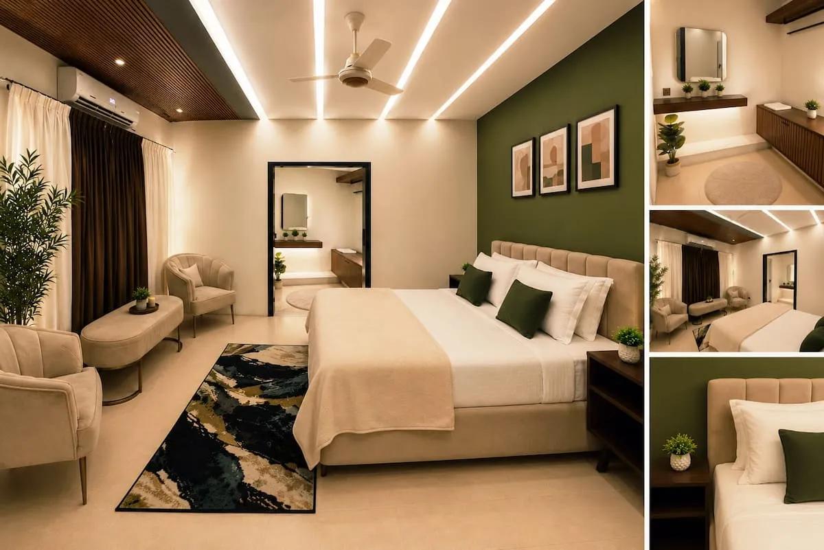 Stylish furnished 1BHK apartment near Lahore Airport